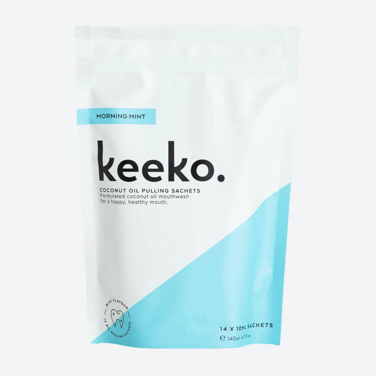 Keeko Morning Mint Oil Pulling Sachets Keeko Australia