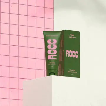 Rocc Naturals Vitamin B12 Mint + Coconut Oil Toothpaste Rocc Naturals