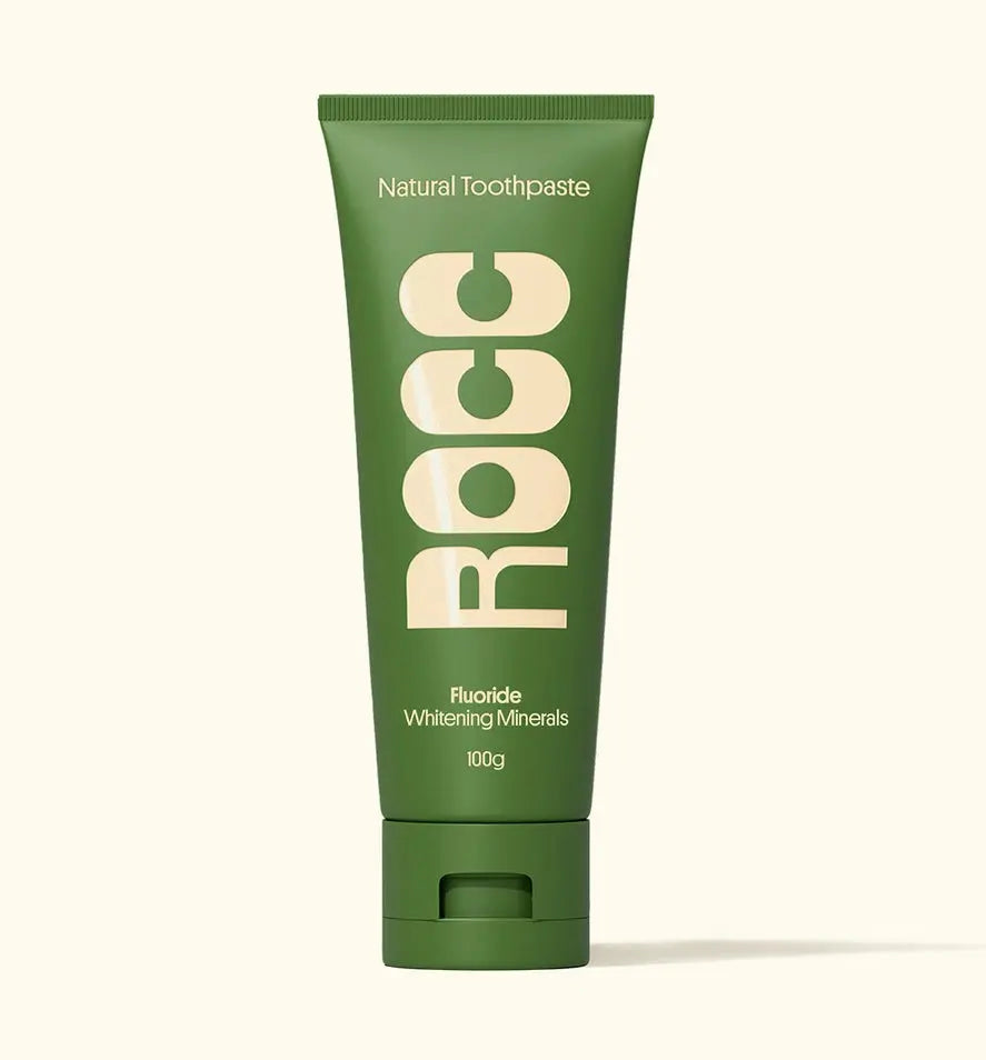 Rocc Naturals Whitening Minerals with Fluoride Toothpaste Rocc Naturals