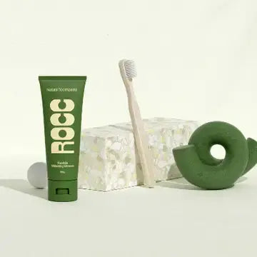 Rocc Naturals Whitening Minerals with Fluoride Toothpaste Rocc Naturals