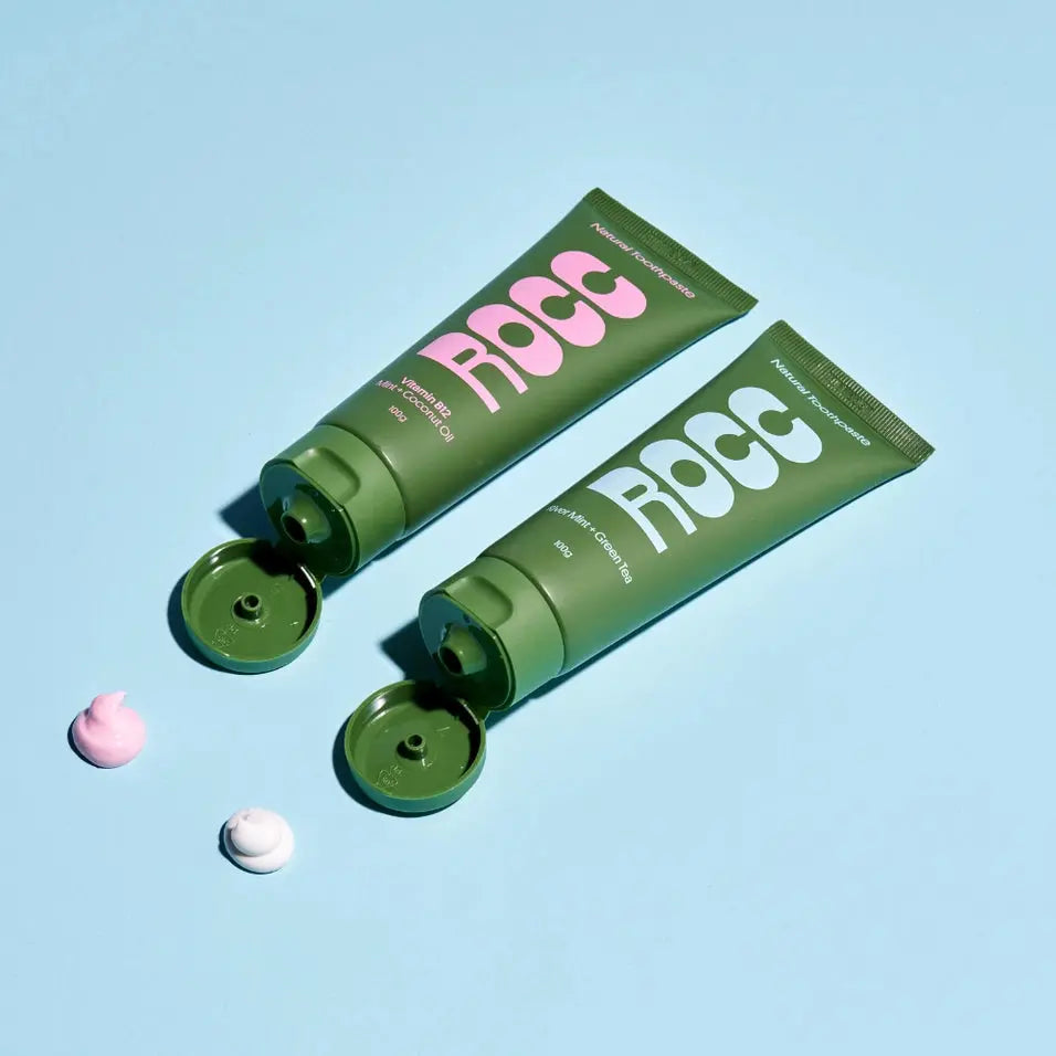 ROCC Natural Toothpaste, flavours