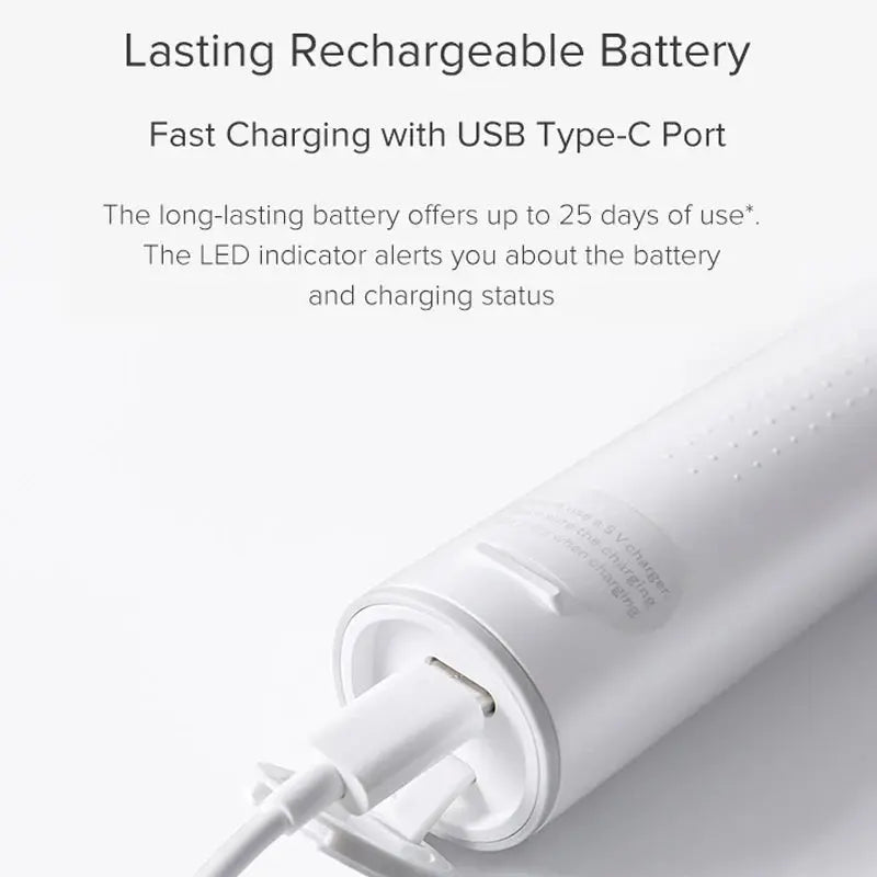 Xiaomi Mijia T300 Electric Toothbrush Battery Recharging