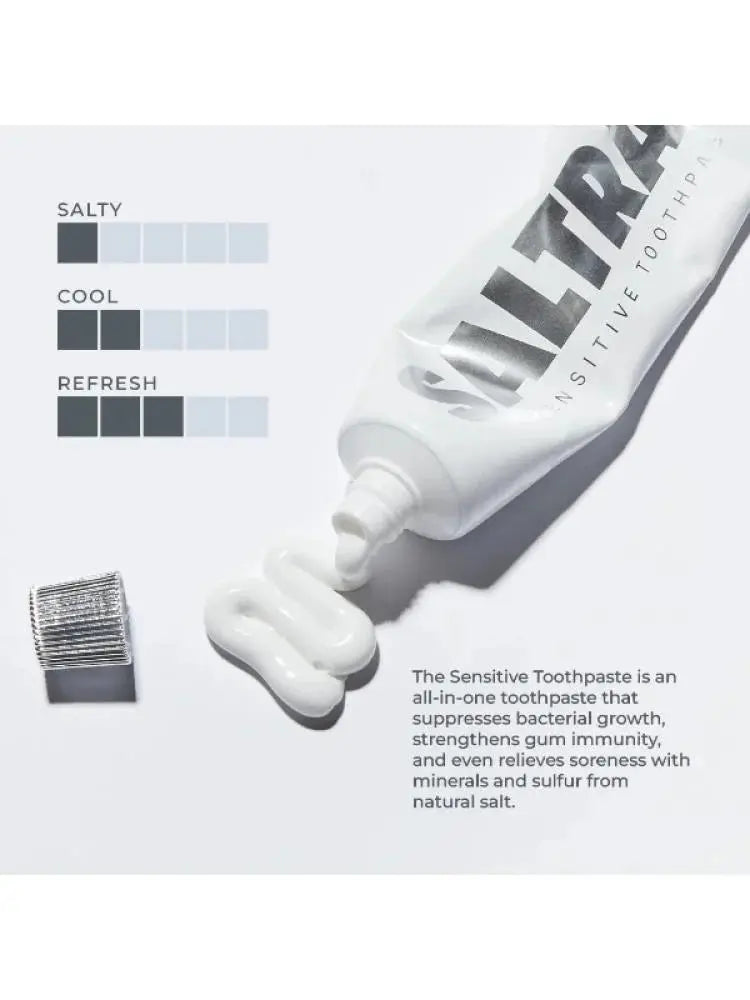 SALTRAIN - Silver - Sensitive Toothpaste SALTRAIN