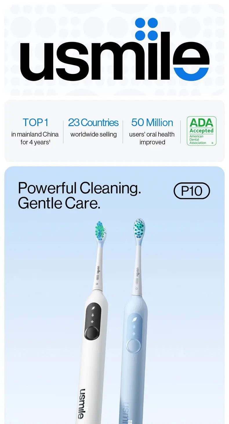 usmile P10 Sonic Electric Toothbrush usmile