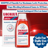 LACALUT Aktiv Anti-Gingivitis Gum Repair Mouthwash 300ml