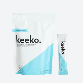 Keeko Morning Mint Oil Pulling Sachets Keeko Australia