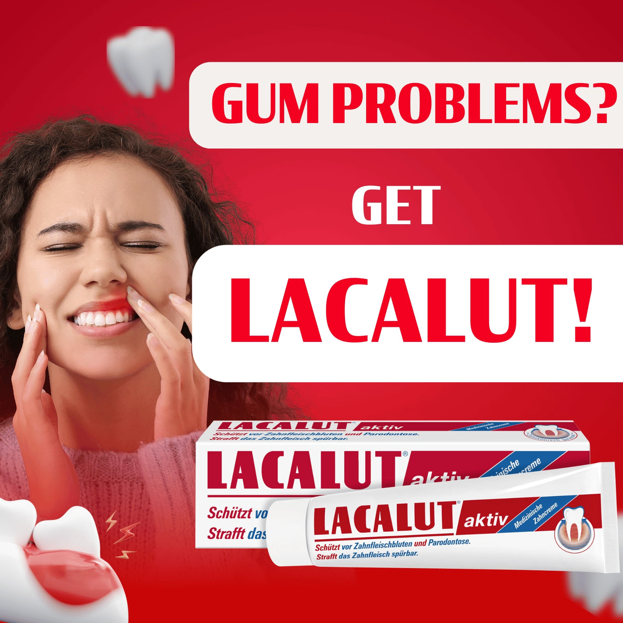 LACALUT Aktiv Toothpaste - 75ml