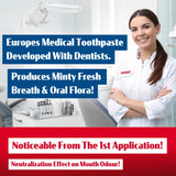 LACALUT Flora Toothpaste - Fresh Breath, Anti Halitosis