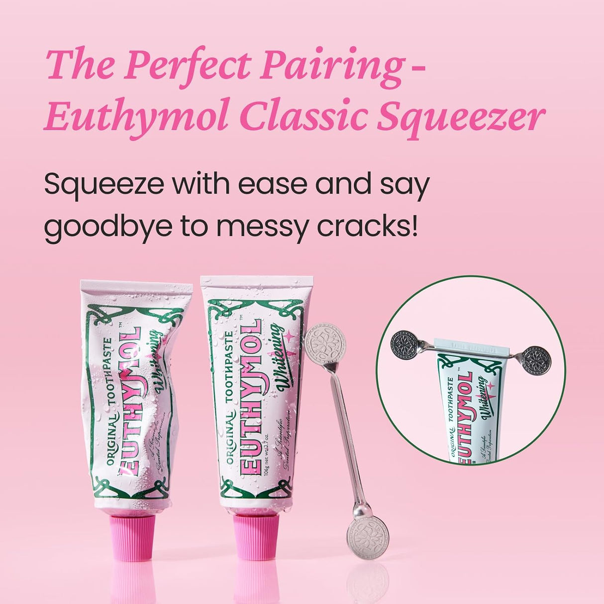 Euthymol Original Pink Toothpaste - 106g
