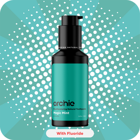 Archie Natural Toothpaste with Fluoride - Magic Mint