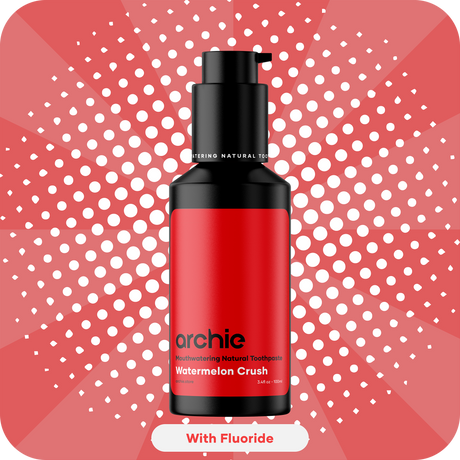 Archie Natural Toothpaste with Fluoride - Watermelon Crush