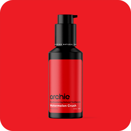 Archie Natural Toothpaste with Hydroxyapatite  - Watermelon Crush