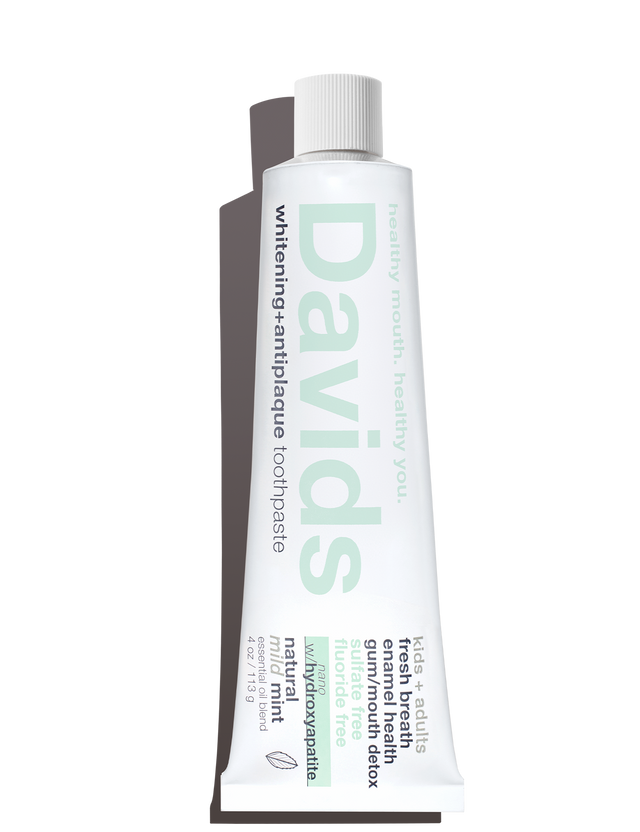 Davids Natural Toothpaste with nano hydroxyapatite - mild mint