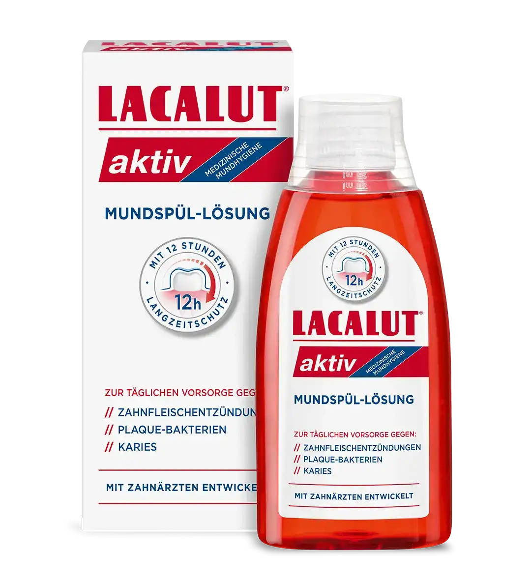 LACALUT Aktiv Anti-Gingivitis Gum Repair Mouthwash 300ml
