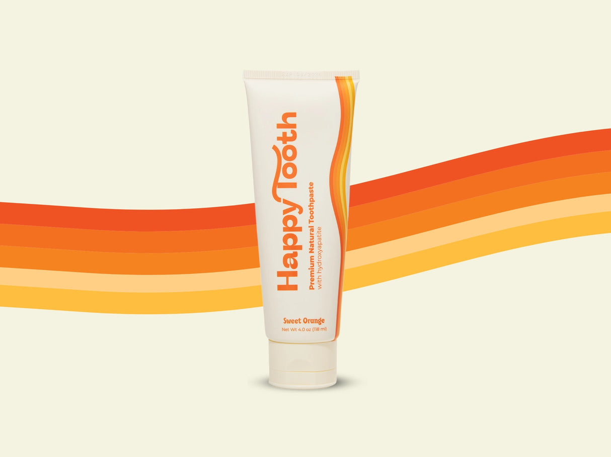 Happy Tooth Sweet Orange Hydroxyapatite Toothpaste