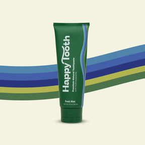 Happy Tooth Natural Hydroxyapatite Toothpaste - Fresh Mint -  113.4g