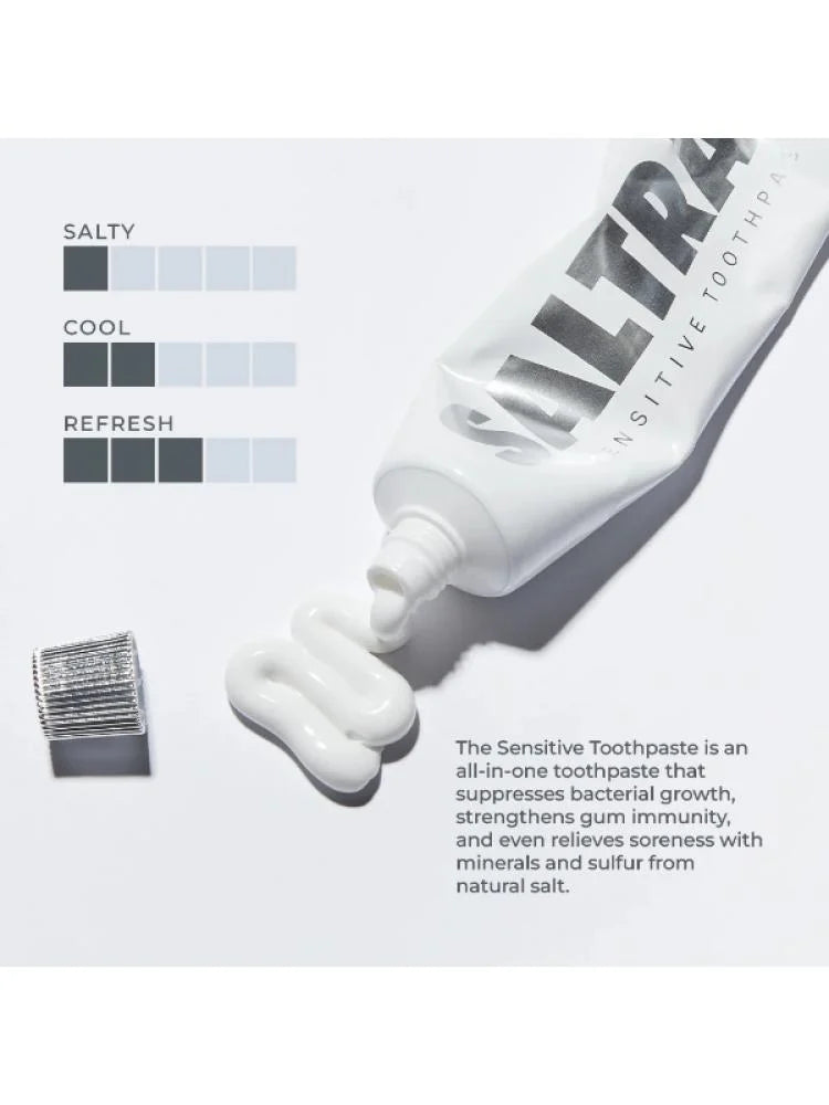 SALTRAIN - Silver - Sensitive Toothpaste