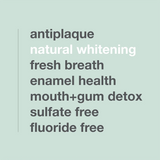Davids Premium Peppermint Toothpaste – Natural Whitening & Antiplaque 149g
