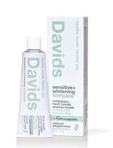 Davids Hydroxi Sensitive + Whitening Hydroxyapatite Toothpaste - Natural Peppermint